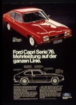 Ford Capri Serie '76 Werbeplakat